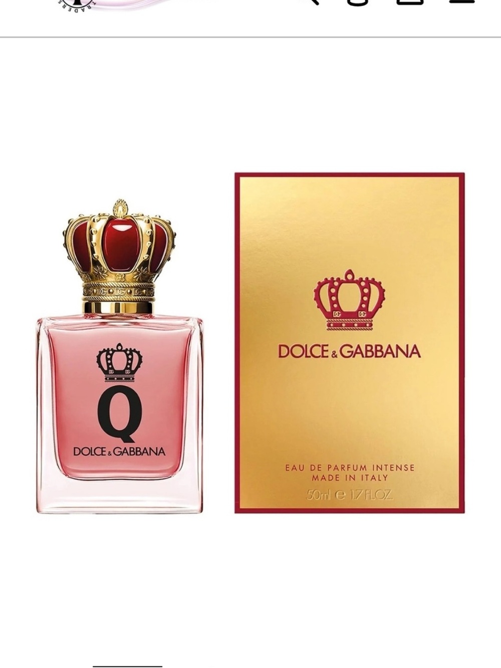 NWT Dolce & Gabbana Q Intense Full Size